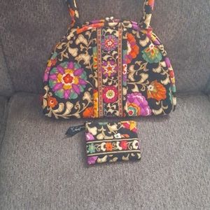 Vera Bradley Purse and Change Purse